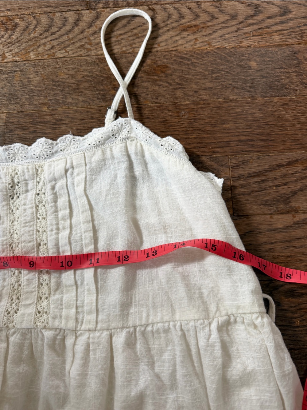 Billabong White Spaghetti-Strap Tiered Sundress - Picture 6 of 7